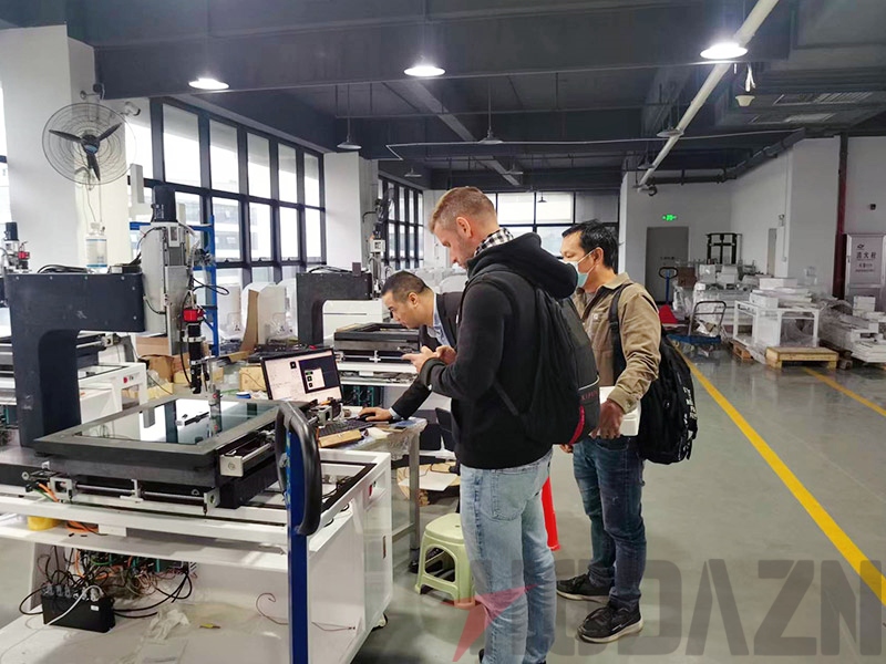 2022年11月份法國客戶現(xiàn)場考察，預(yù)定二次元